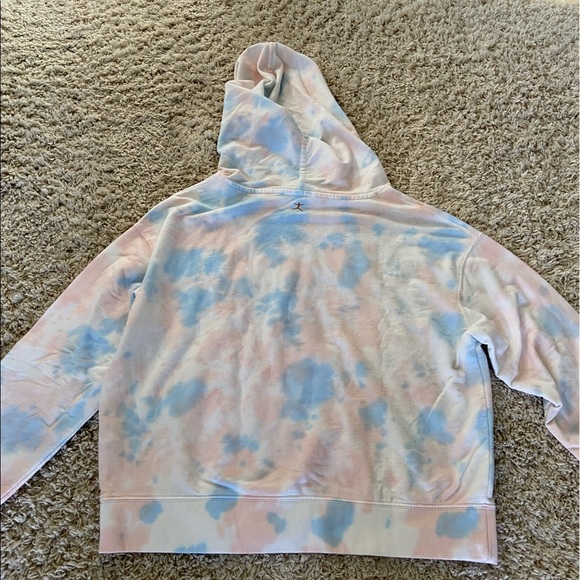 Danskin Women’s Pink/Blue/White Tie Dye Hoodie Sz M - Picture 3 of 9